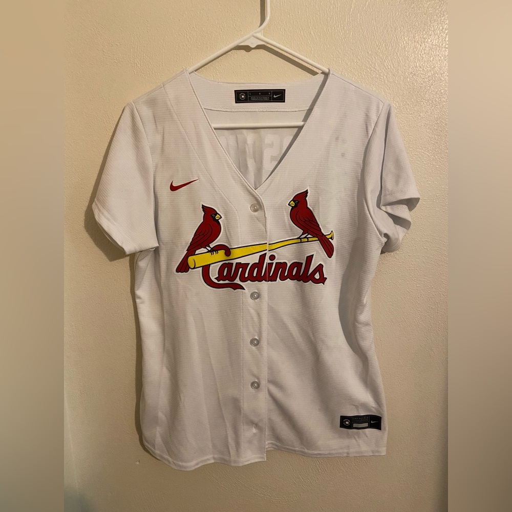 Women’s Nike STL Cardinal Goldschmidt jersey. Size Large